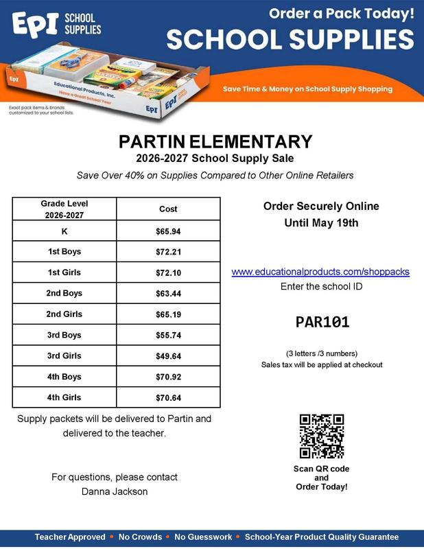 EPi School Supply Order Form Thumbnail Image