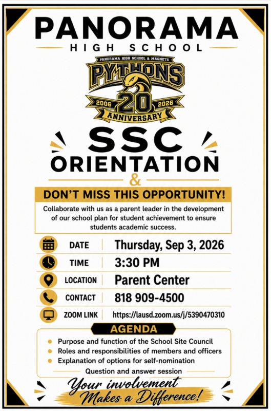 SSC Orientation