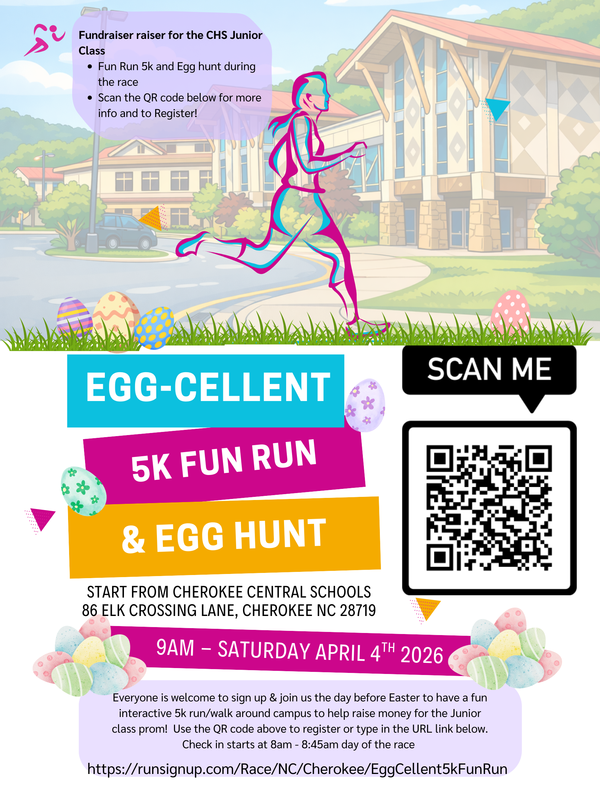 5k Fundraiser Flyer