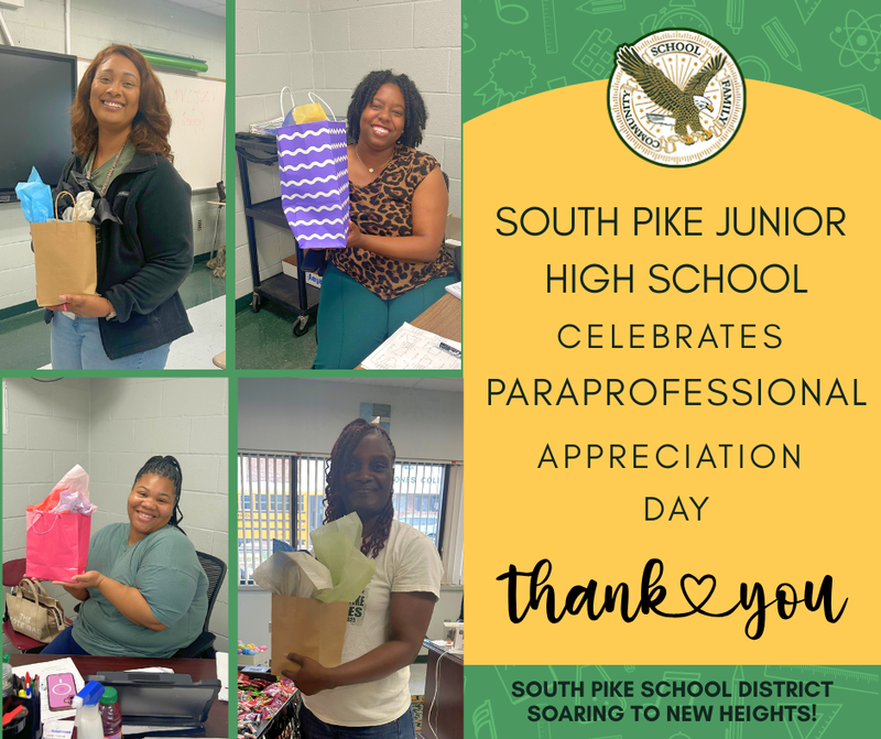 spsd spjhs paraprofessional april 2026