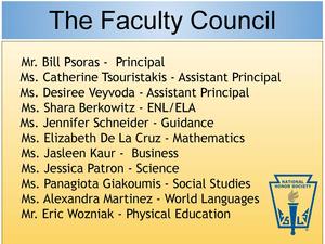 the faculty council
