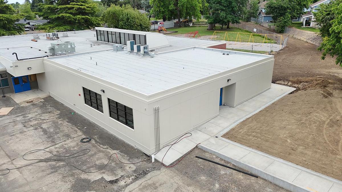 Harvey Clarke addition aerial