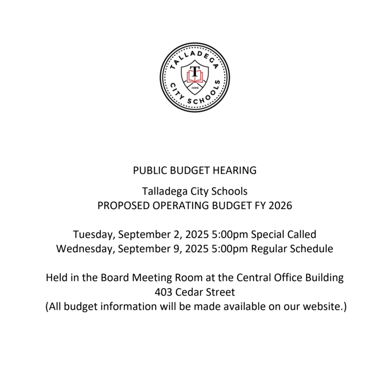Public Hearing Announcement
