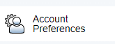 account preference