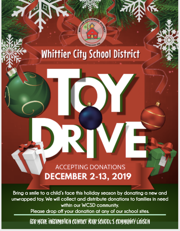WCSD Toy Drive