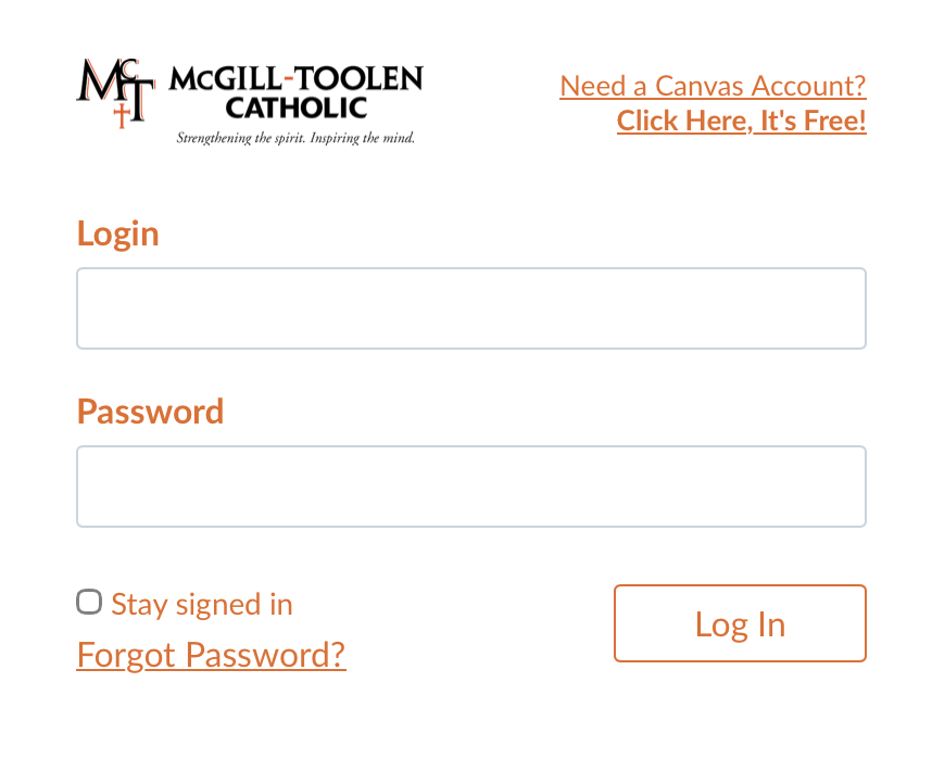 Canvas Login