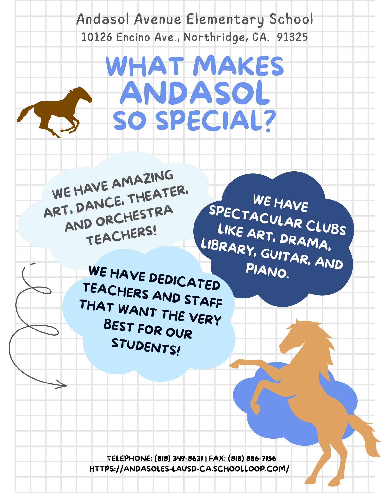 About Us Our School Andasol Avenue Elementary