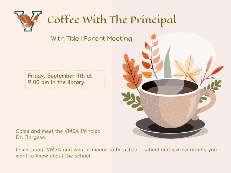 Coffee with the Principal Sept