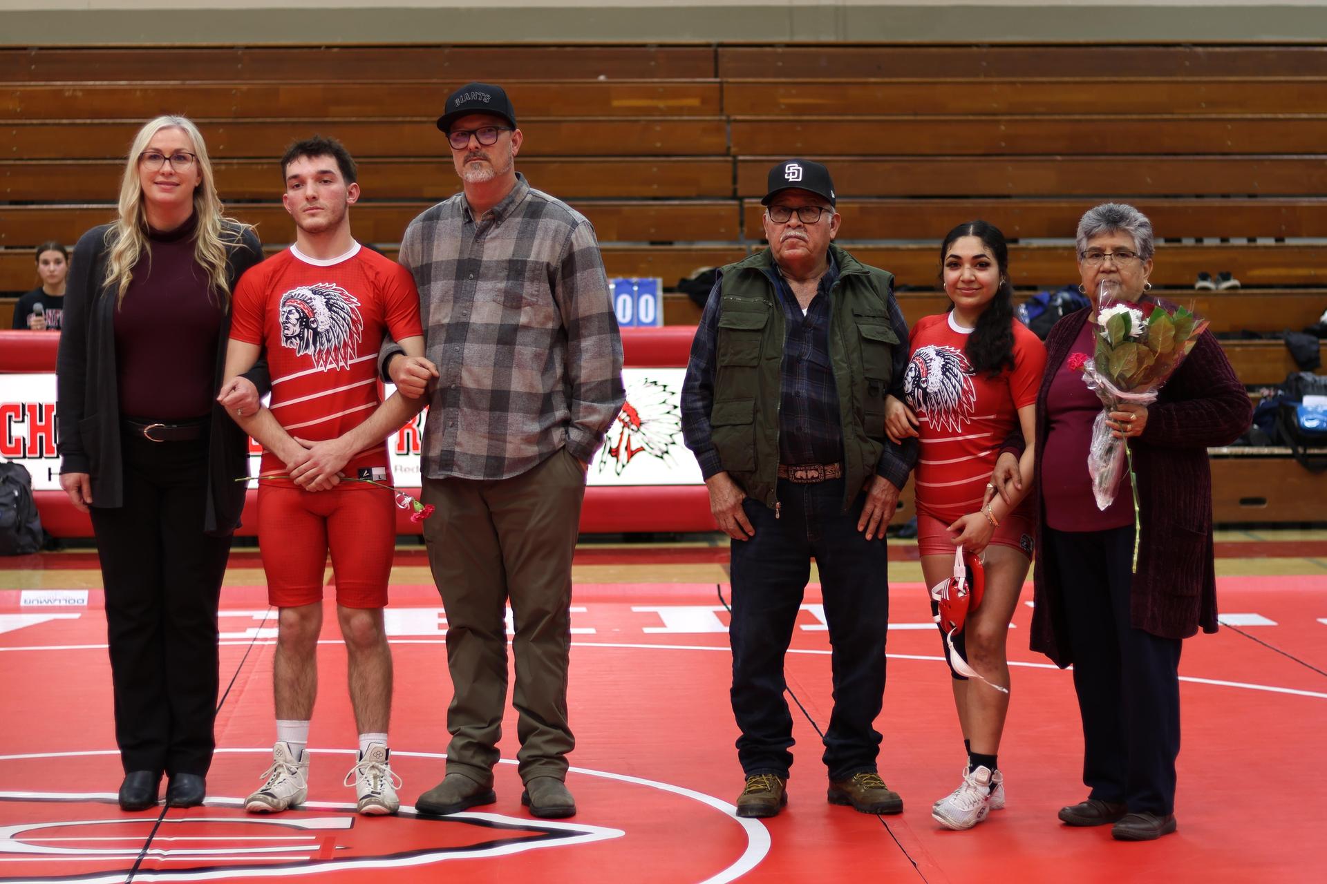 wrestling senior night