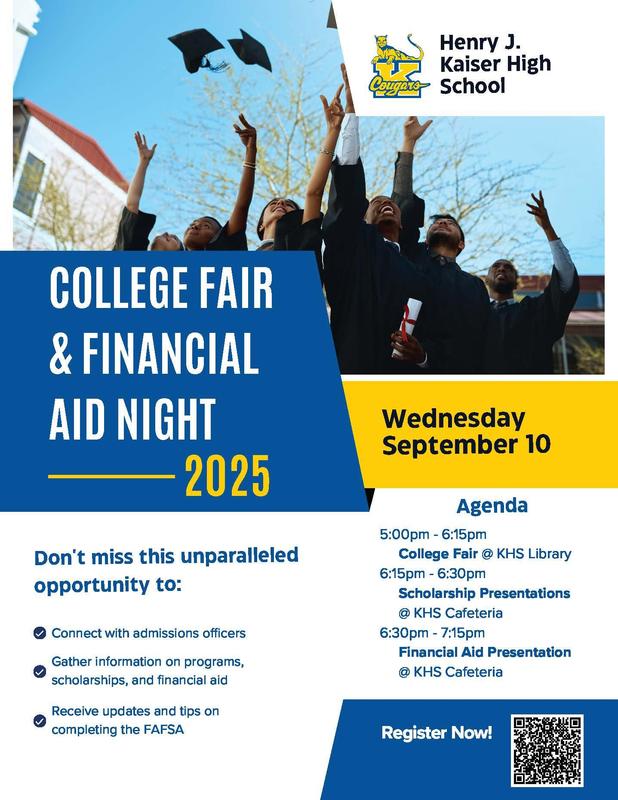 COLLEGE FAIR & FINANCIAL AID NIGHT Featured Photo