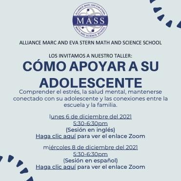 Taller: Cómo Apoyar A Su Adolescente. Thumbnail Image