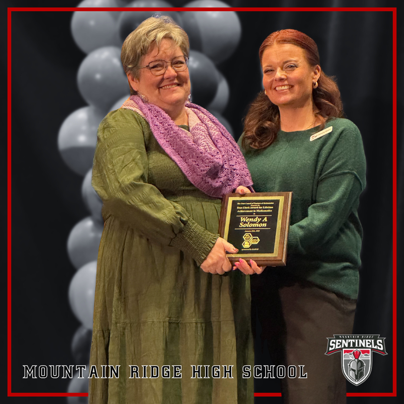 Wendy Solomon is presented with the Don Clark Award for Lifetime Achievement