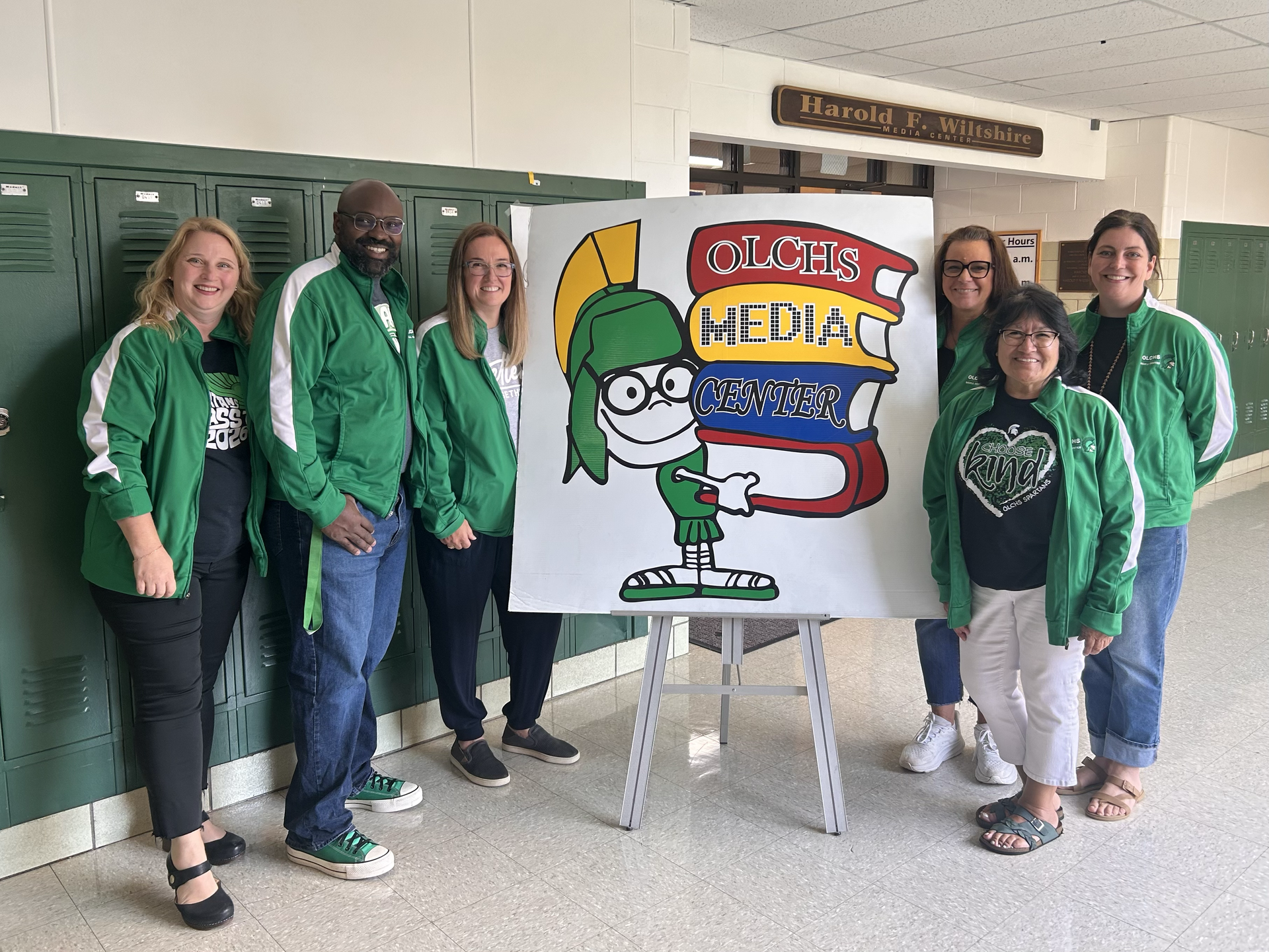 L to R: Jennifer Sidlow, Semaj Coleman, Janet Meyers, Theresa Olejniczak, Debra Juarez, Eileen Wholley