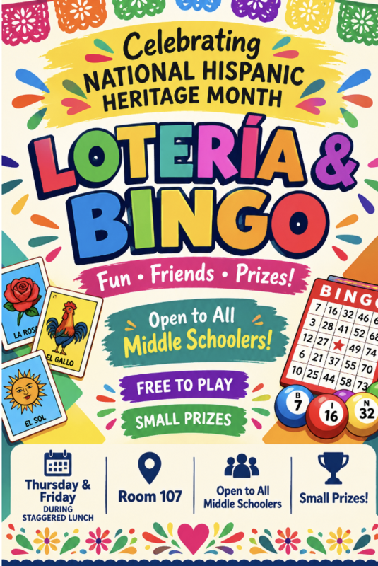Join Us for Loteria and Bingo Lunchtime Activity 9/24 + 9/25 Featured Photo