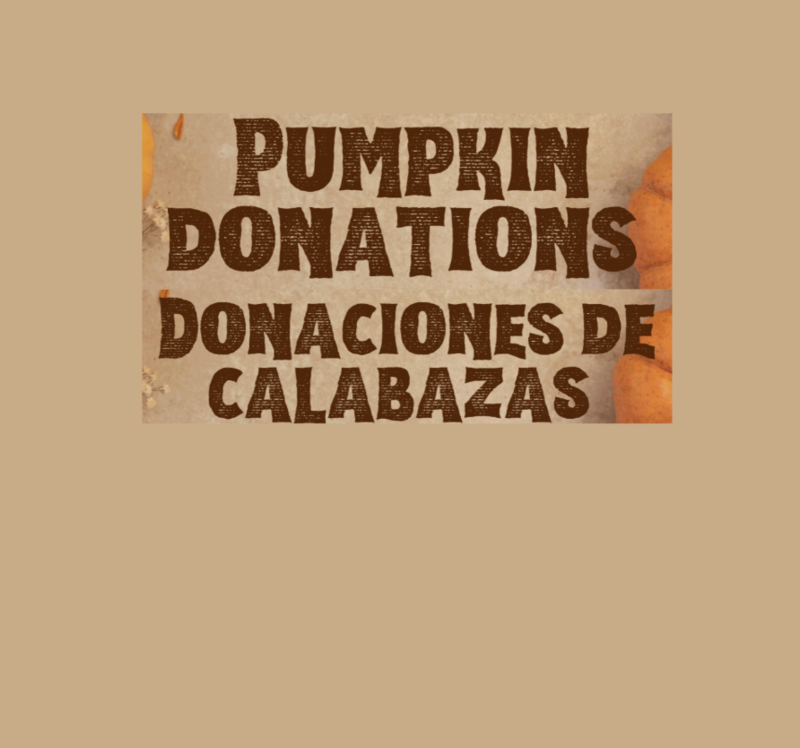 pumpkin donations