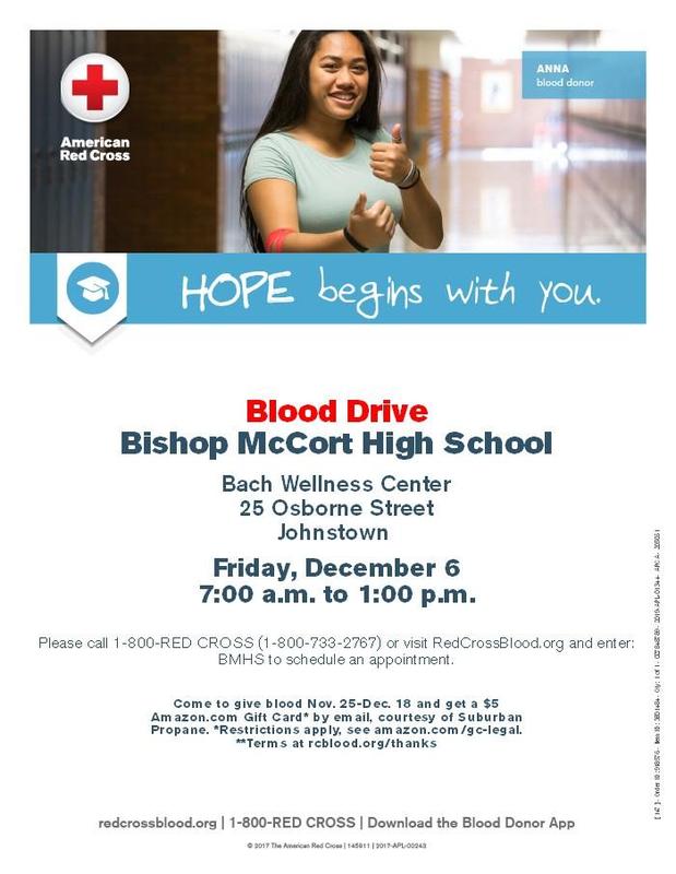 National Honor Society sponsored BLOOD DRIVE Thumbnail Image