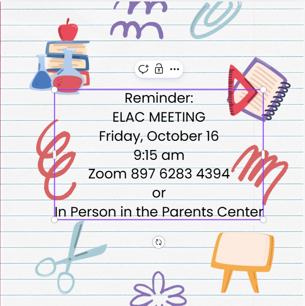 ELAC Meeting Featured Photo