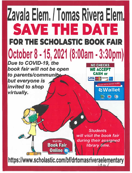 VIRTUAL BOOK FAIR SAVE THE DATE Featured Photo
