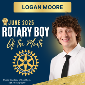 Photo of June Rotary Boy of the Month