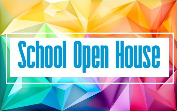 School Buildings Open House Dates