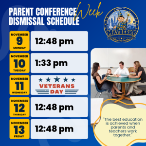 Parent Conference Dismissal