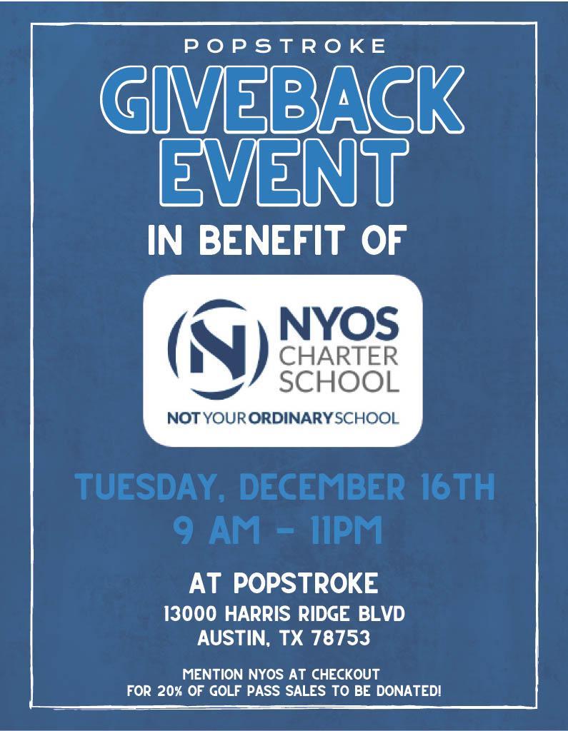 popstroke spirit day 25 flyer