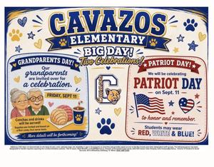 Grandparents day, Sept 11, and Patriot Day
