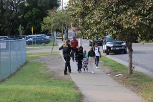 Thank you to the Saint Paul Police Department for joining us to welcome our students into the new school year!