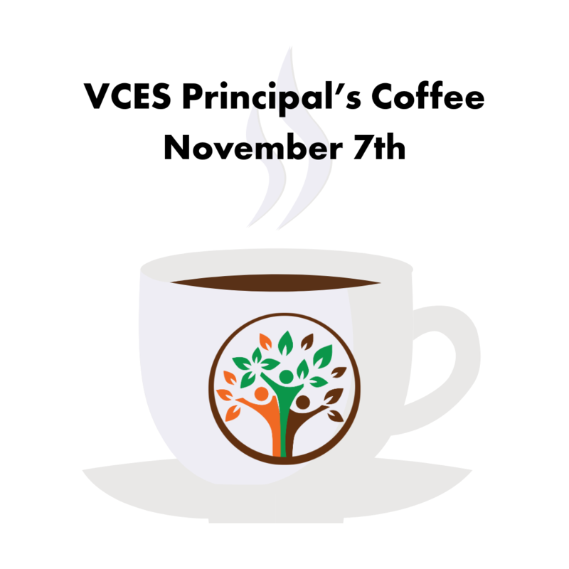 Join Us for the VCES Principal’s Coffee + Book Fair on November 7th!