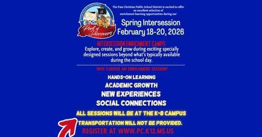 Registration for Spring Intersession is now open!