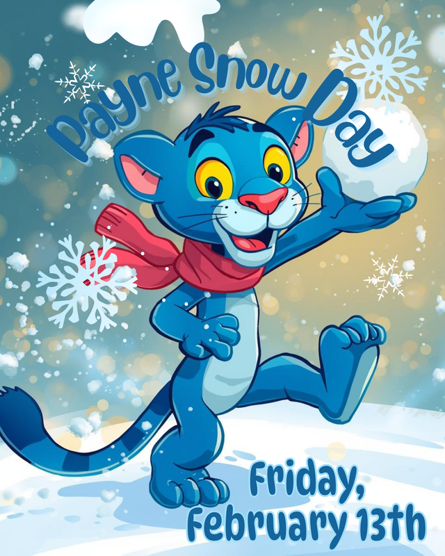 Snow Day at Payne - Friday, Feb. 13th Thumbnail Image