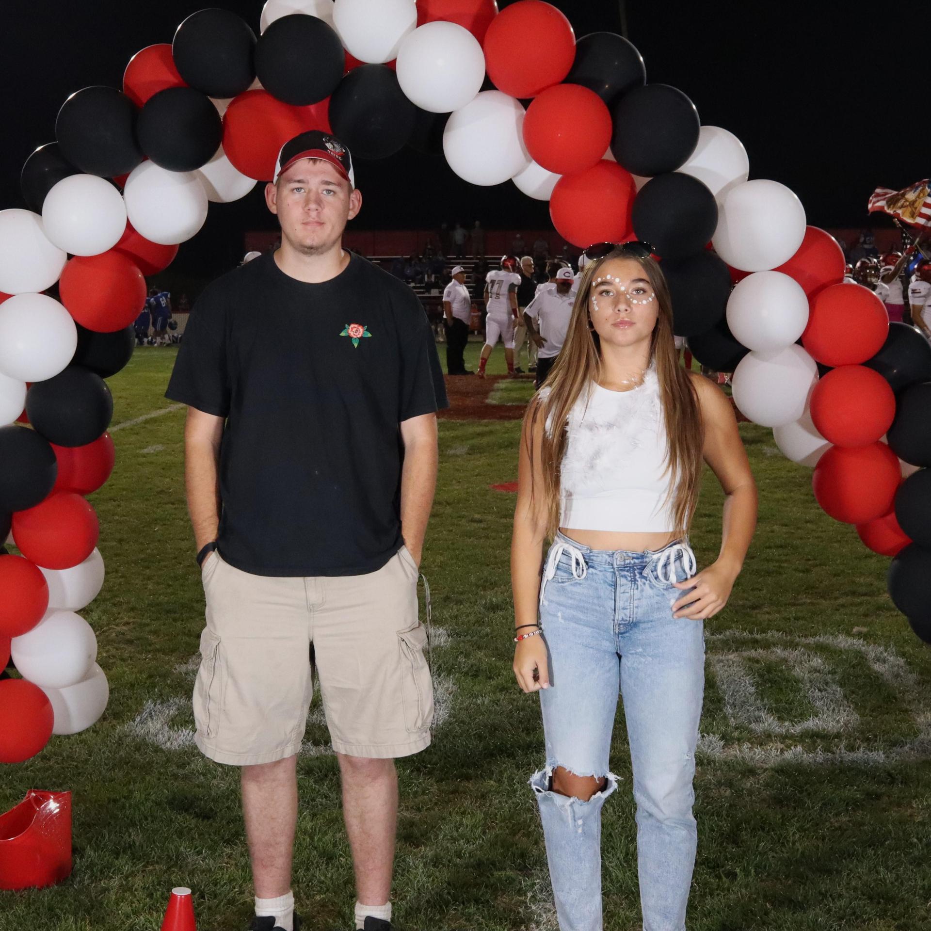 Yearbook students prepping for senior night