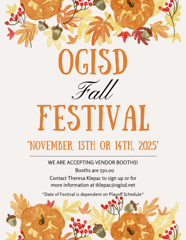 FALL FESTIVAL: VENDORS NEEDED