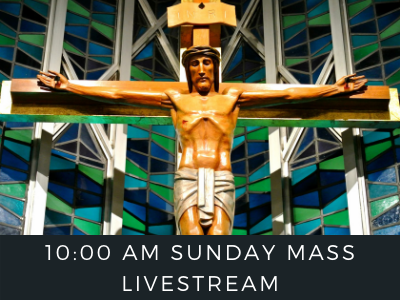 Sunday Mass Livestream Featured Photo
