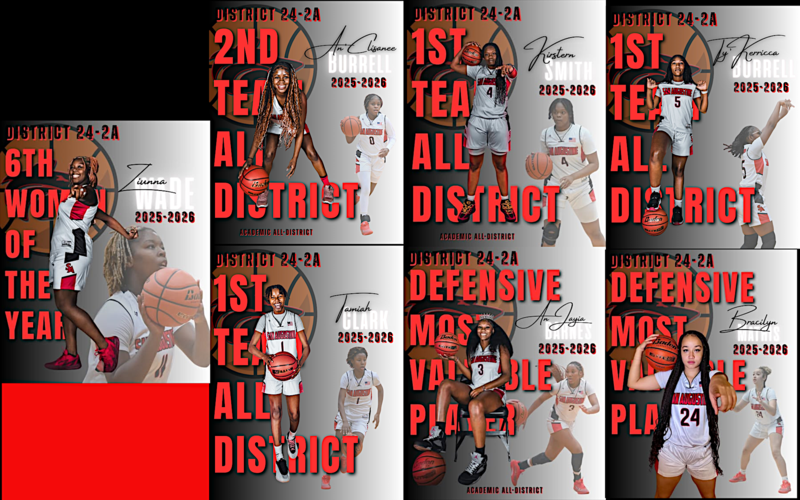Girls 2A District 24 Awards