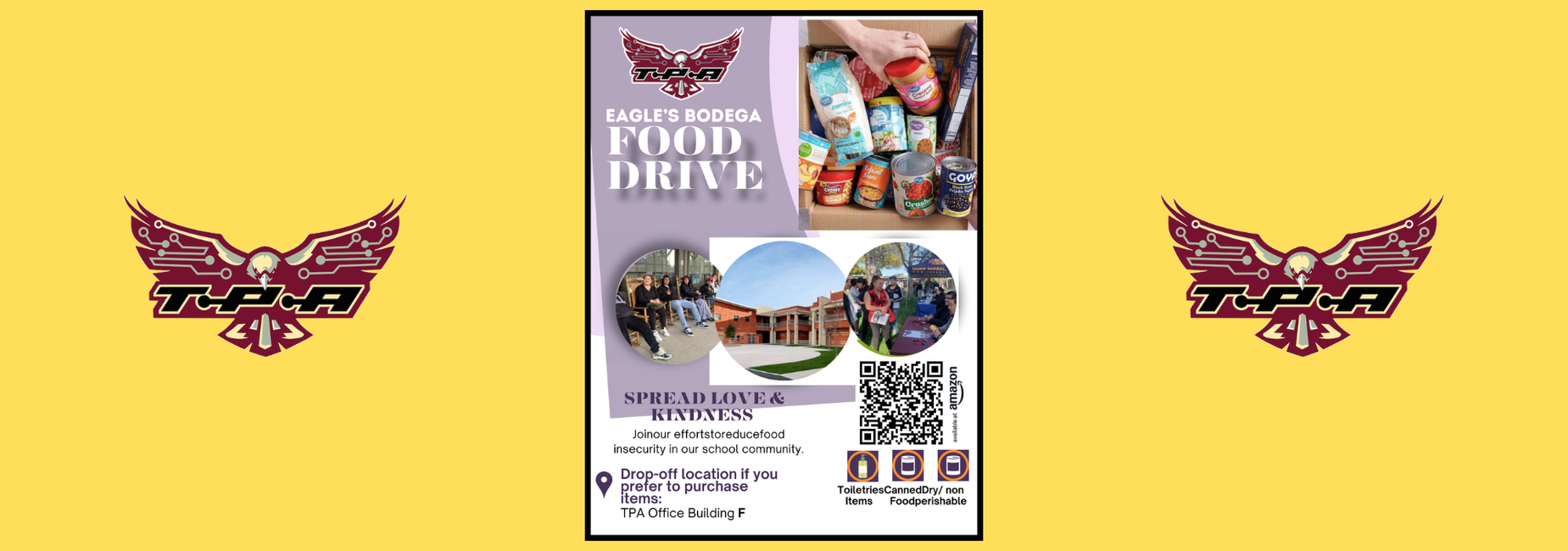 TPA's  Eagle's Food Drive