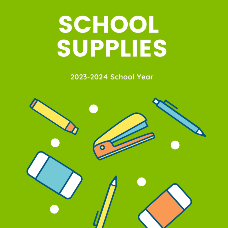 School Supplies 2023-24