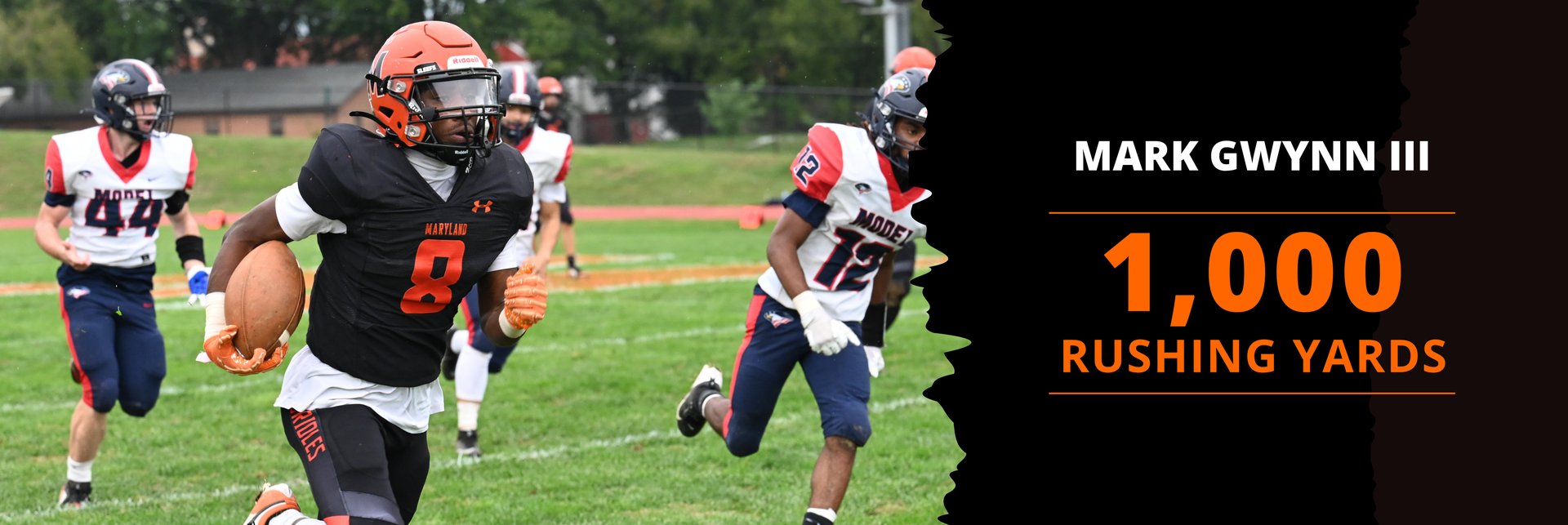 Mark Gwynn III - 1,000 Rushing Yards 