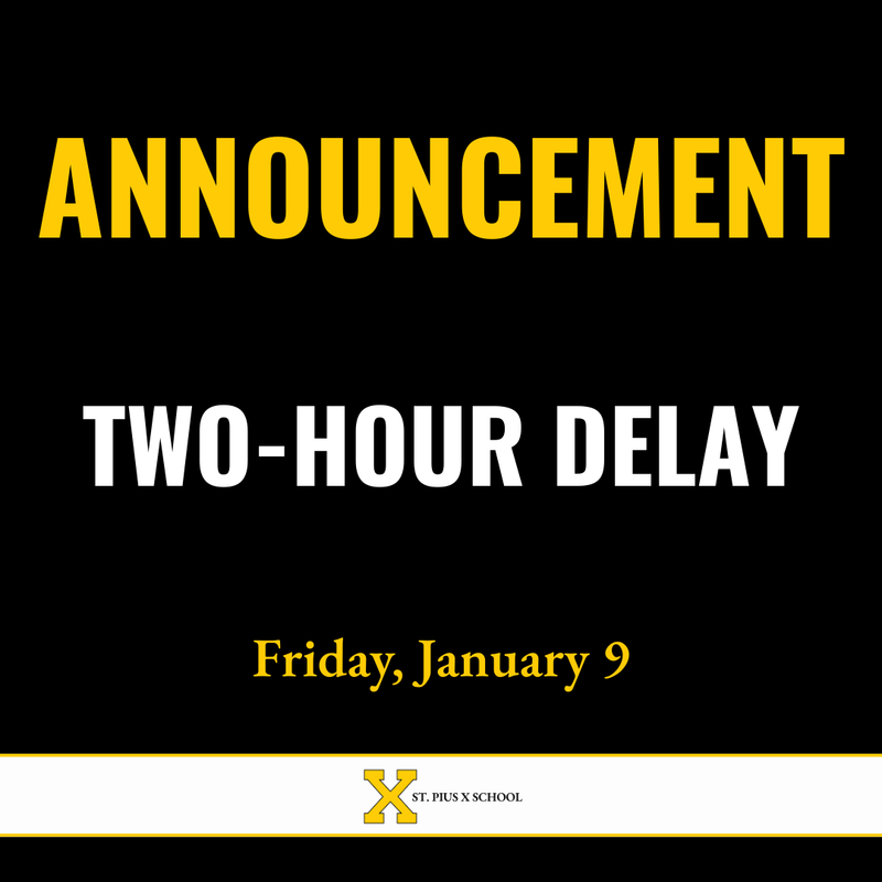 Announcement: Two-Hour Delay Featured Photo