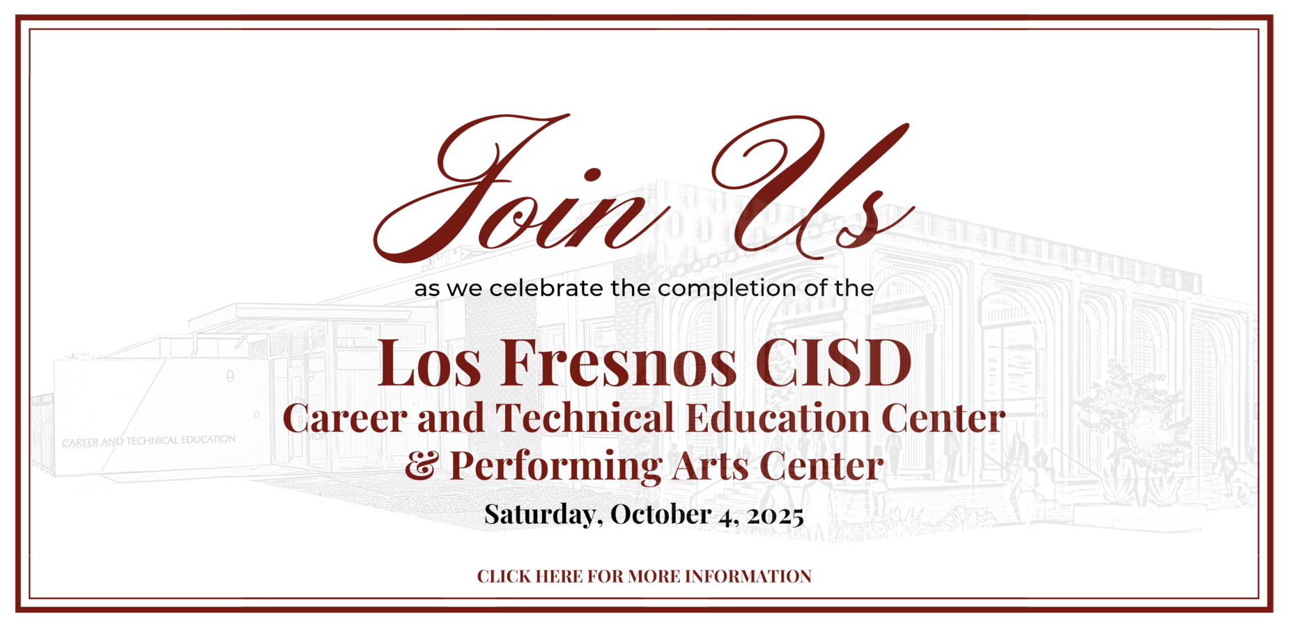 Los Fresnos CISD PAC and CTE Tour Dates