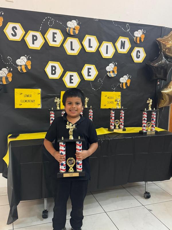 2nd grade winner Sebastian