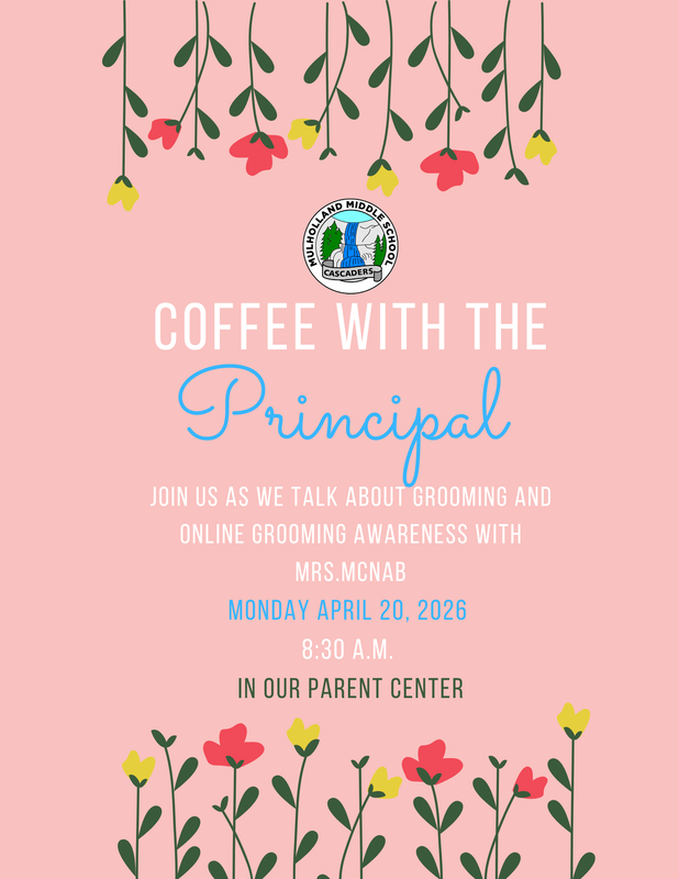 April Coffee with the Principal