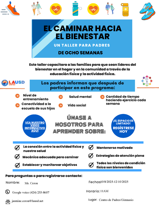 Caminar Hacia El Bienestar