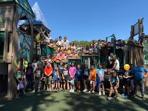Students at the Park
