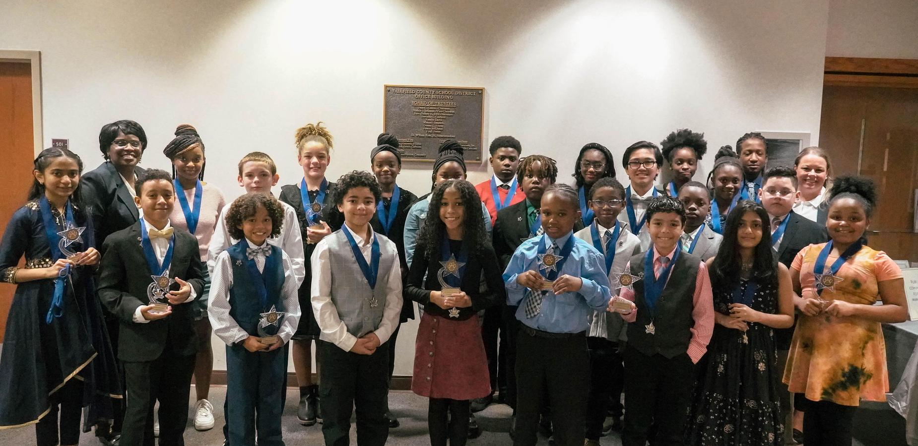 Fairfield Magnet School For Math & Science students.