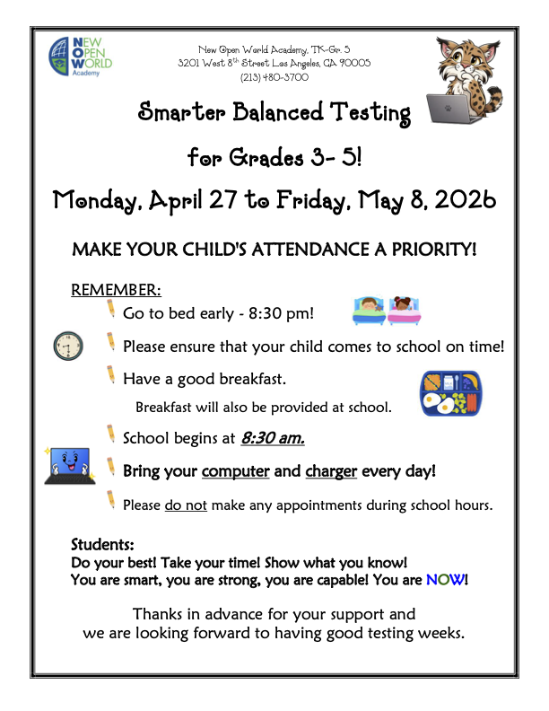 SVA Testing Flyer