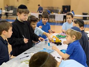 exchanging tickets at the carnival