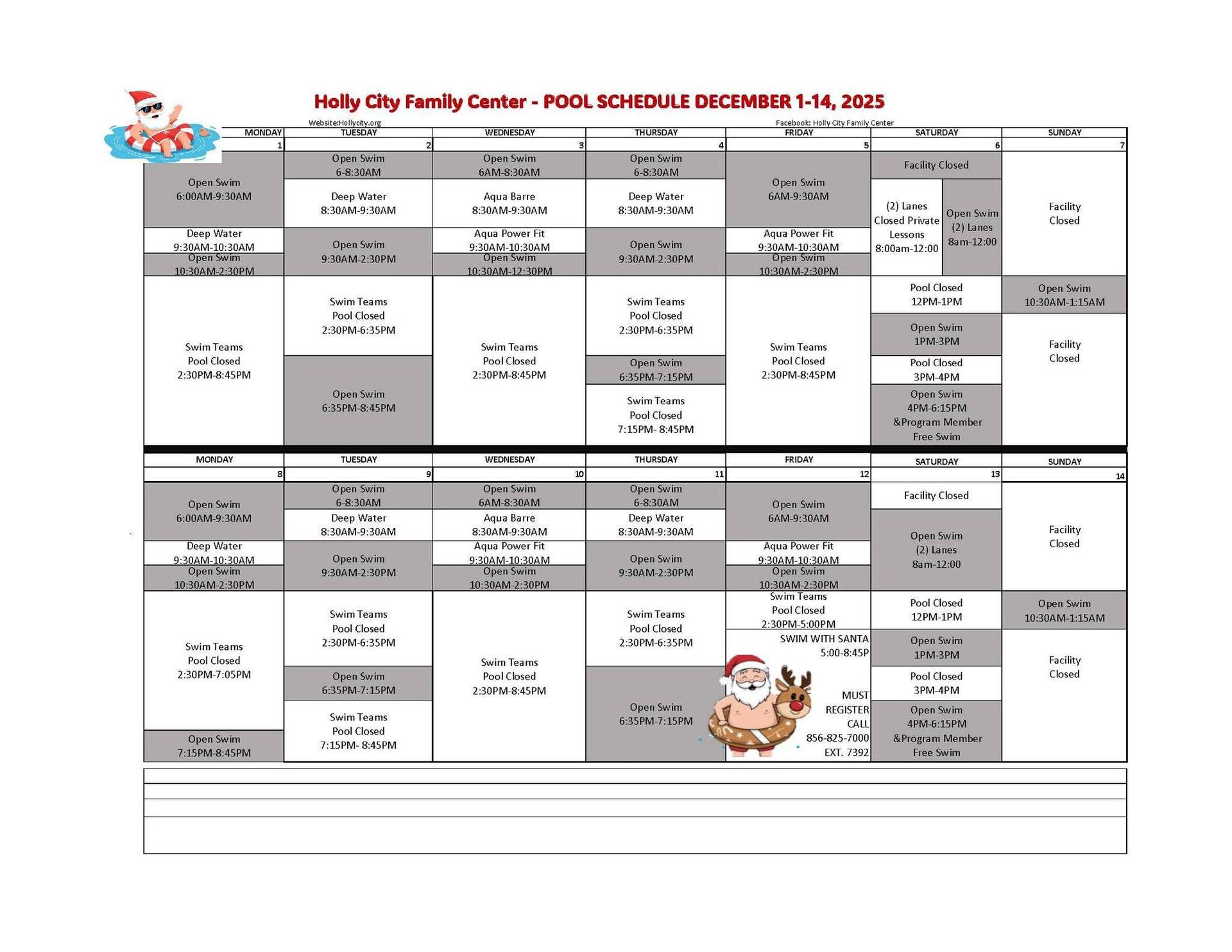 HCFC December Calendar