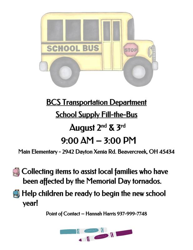Fill The Bus for Tornado Victims