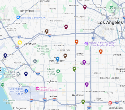 bus stops